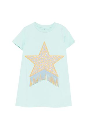 Light blue cotton T-shirt STELLA McCARTNEY KIDS | TY1A91Z0434683